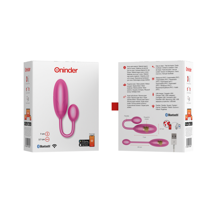 Oninder Denver Huevo Vibrador Con App