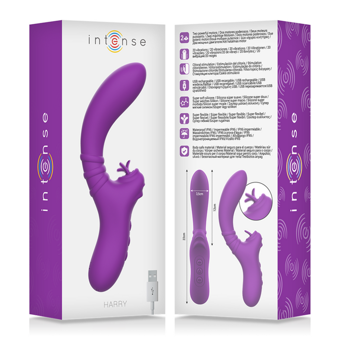 Intense Harry Vibrador 16 Cm