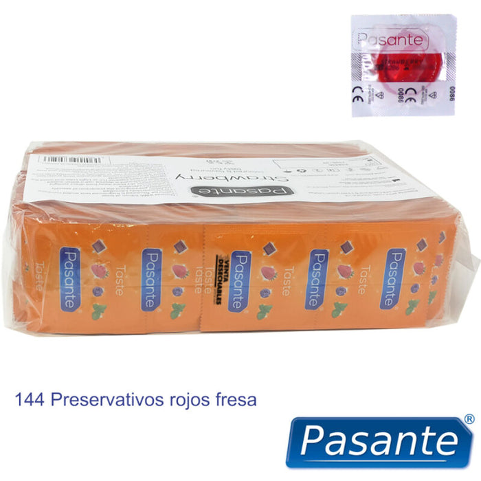 Pasante Preservativo Sabor Bolsa 144 Unidades