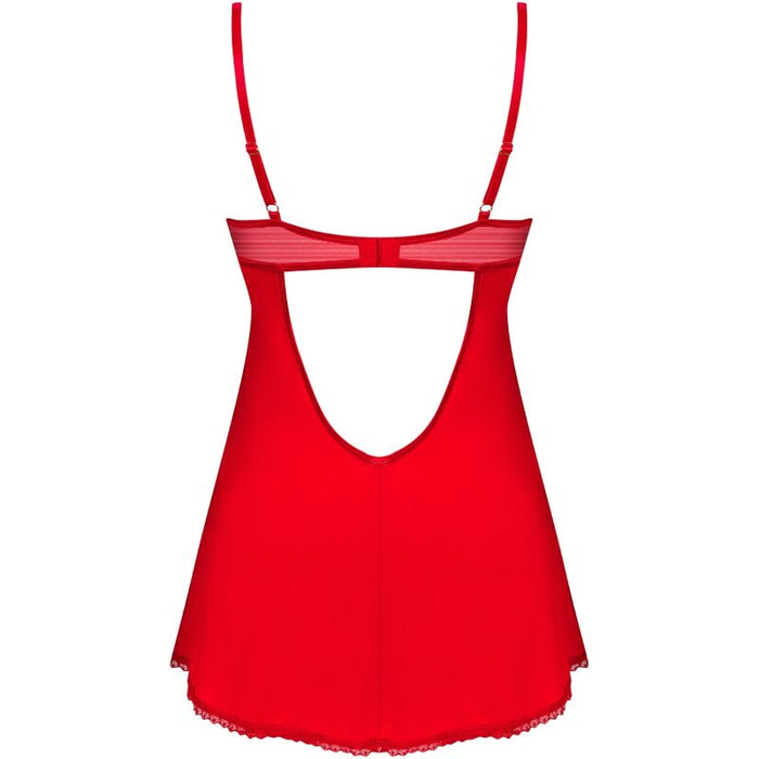 Obsessive Ingridia Chemise & Tanga Rojo