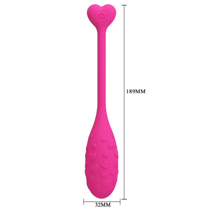 Pretty Love Fisherman Huevo Vibrador Con App