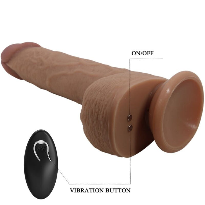 Pretty Love Tommy Dildo Vibrante Realista 22.5 Cm