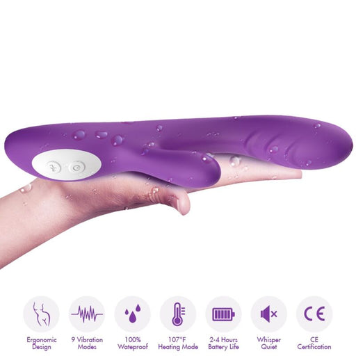 Armony Spark Vibrador Efecto Calor 22 Cm