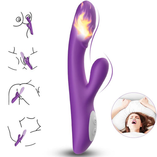 Armony Spark Vibrador Efecto Calor 22 Cm