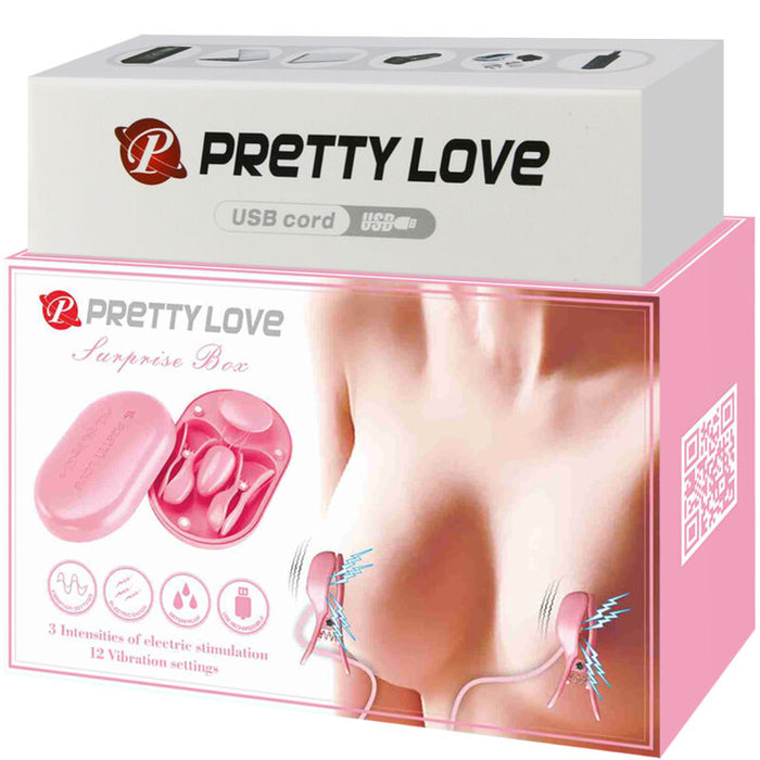 Pretty Love Surprise Box Pinzas Electro Estimulacion
