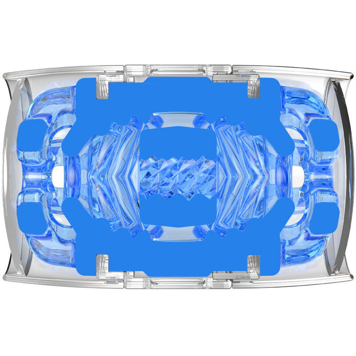 Fleshlight Masturbador Quickshot Turbo Blue Ice