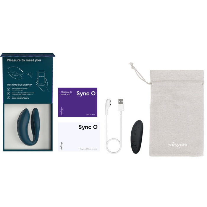 We Vibe Sync O Vibrador Flexible Control Remoto Verde Oscuro