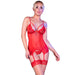 Chilirose CR 4415 Set Corset Rojo