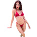 Chilirose CR 4449 Set Bikini Rojo