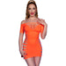 Chilirose Cr 4704 Vestido Naranja