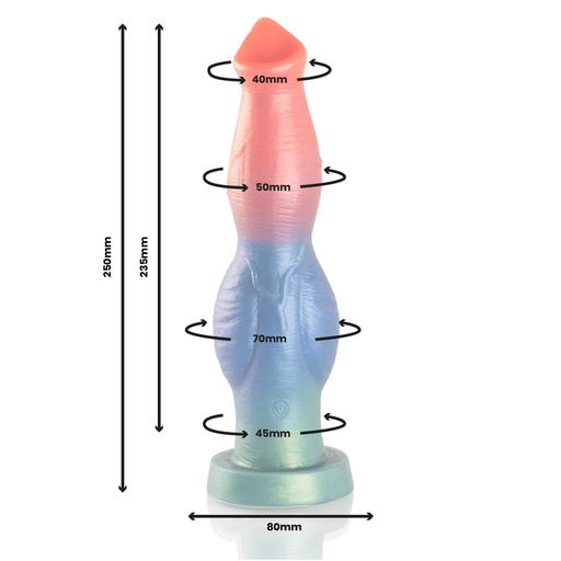 Epic Arion Dildo Sinfonïa Del Placer Recargable Control Remoto 25 cm