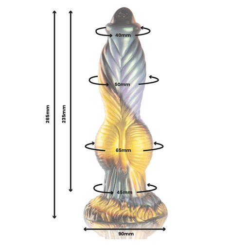 Epic Phoenix Dildo El Resurgir Del Placer Recargable Control Remoto 24 cm