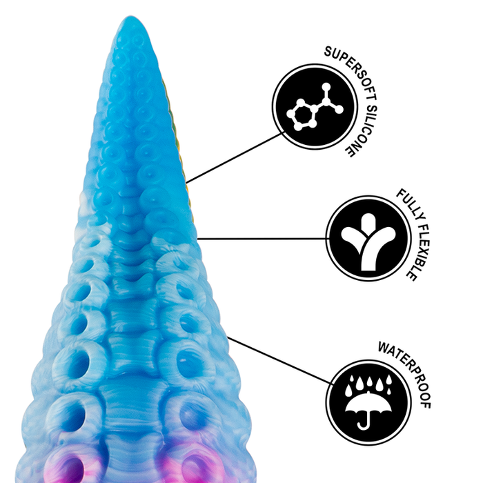Epic Phorcys Dildo Azul 17 cm