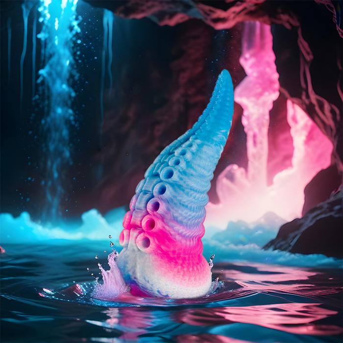 Epic Phorcys Dildo Azul 17 cm