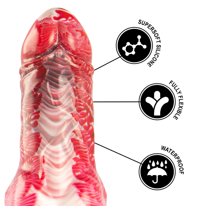 Epic Helios Dildo Con Bolas Calor 22 cm