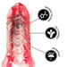 Epic Helios Dildo Con Bolas Calor 22 cm
