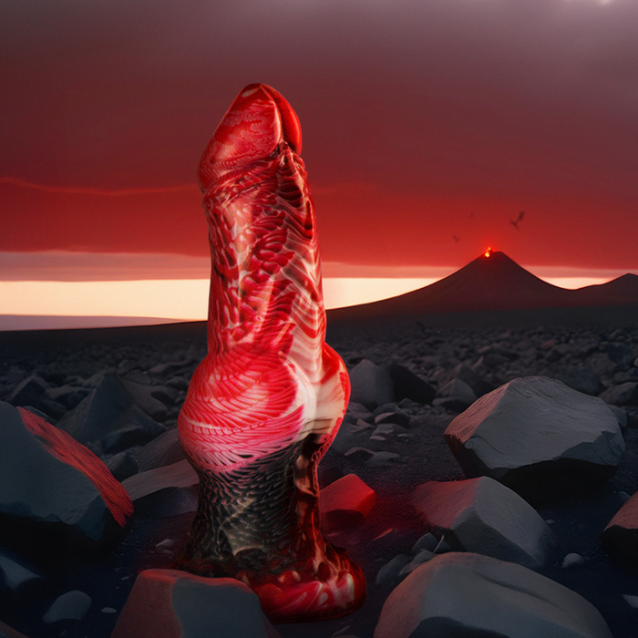Epic Helios Dildo Con Bolas Calor 22 cm