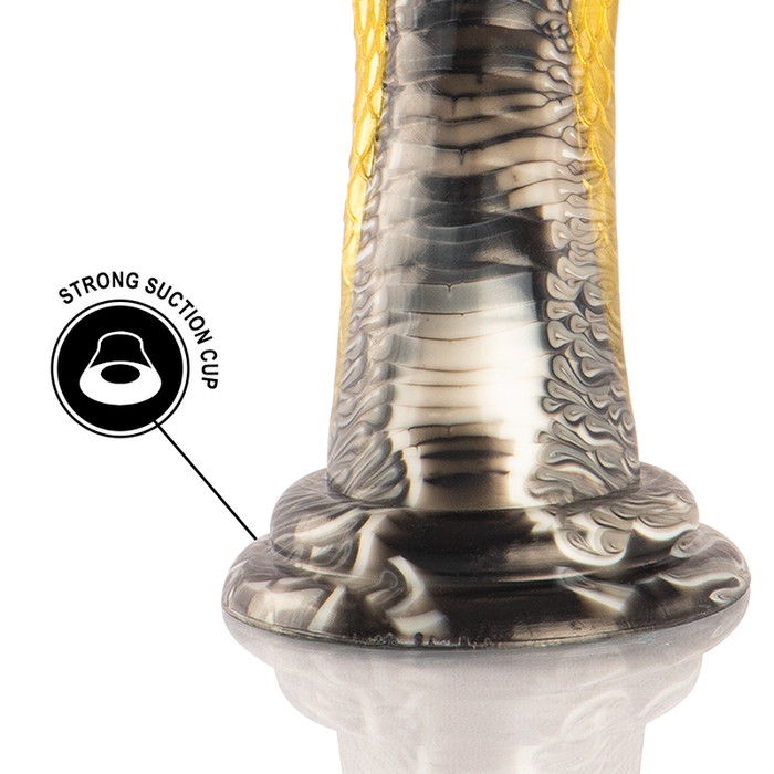 Epic Drakon Dildo Cobra Amarilla 20 cm