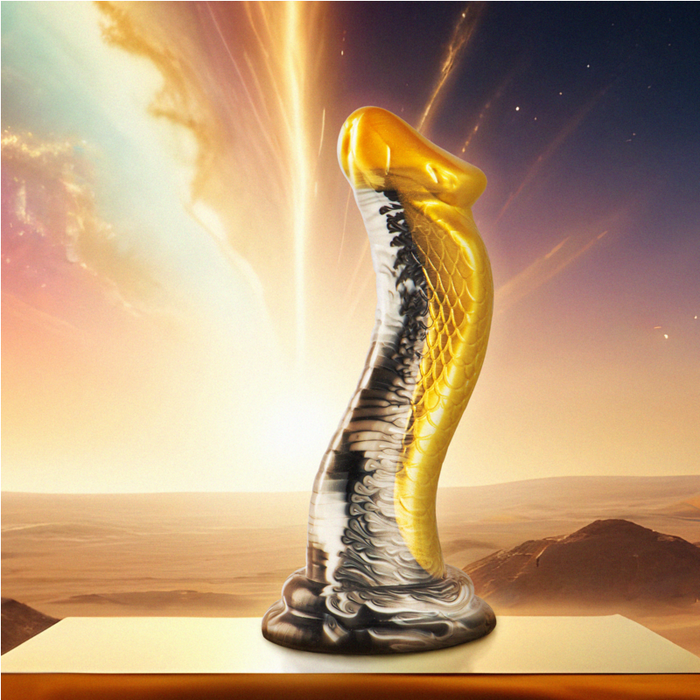 Epic Drakon Dildo Cobra Amarilla 20 cm