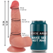 Rock Army Raptor Dildo Realista Dual Density 19 Cm