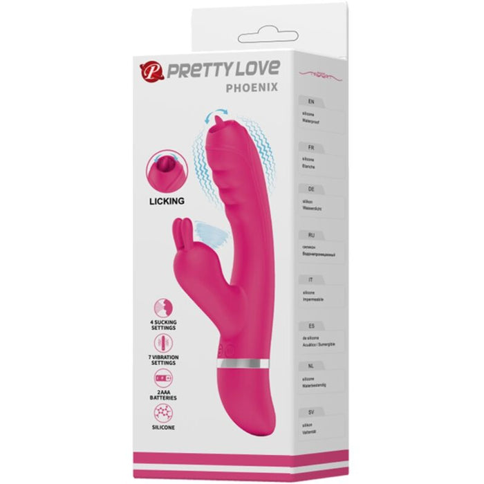 Pretty Love Phoenix Vibrador Rabbit 20 Cm