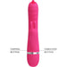 Pretty Love Phoenix Vibrador Rabbit 20 Cm