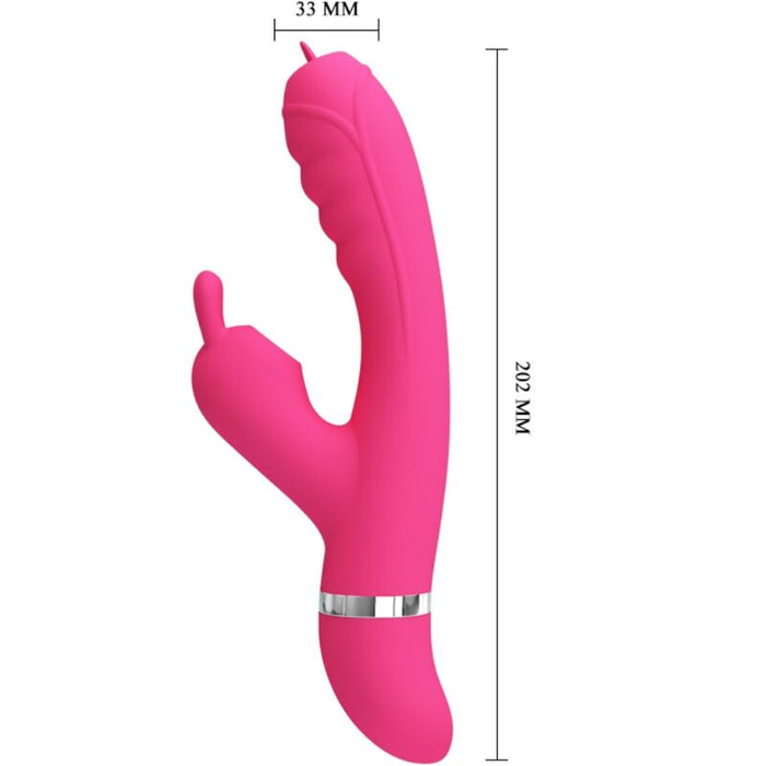 Pretty Love Phoenix Vibrador Rabbit 20 Cm
