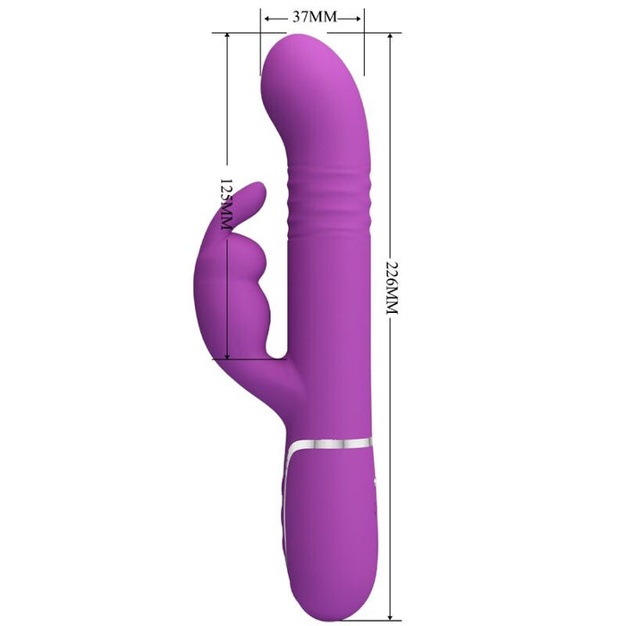Pretty Love Coale Vibrador Rabbit 22 Cm