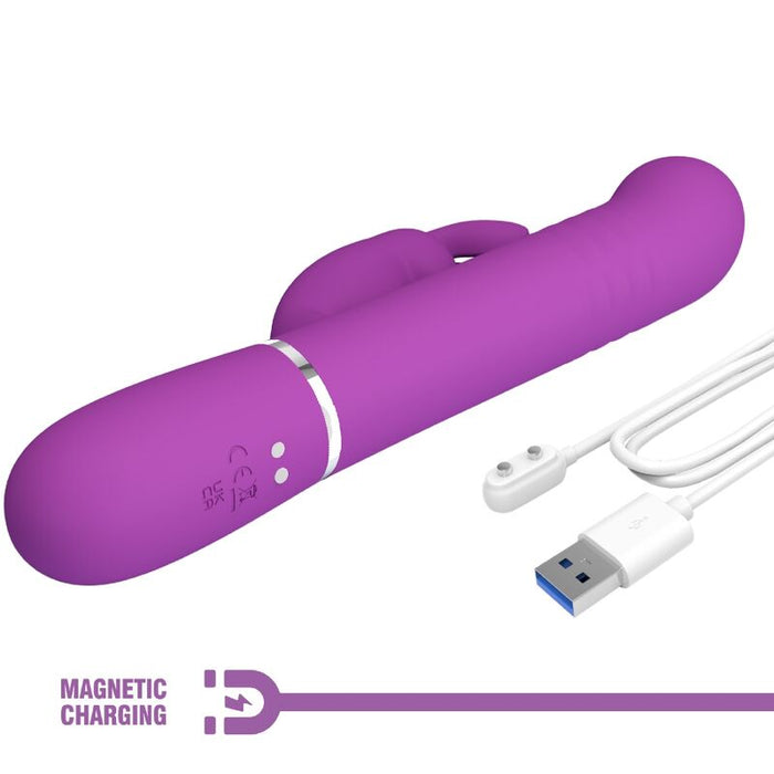 Pretty Love Coale Vibrador Rabbit 22 Cm