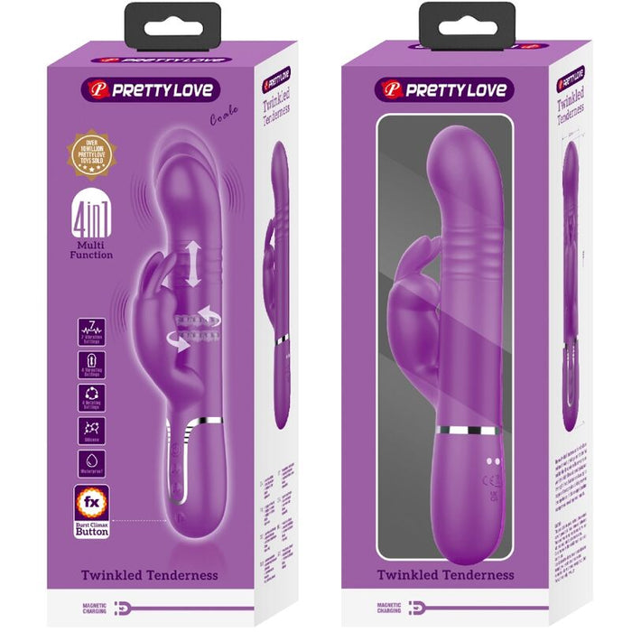 Pretty Love Coale Vibrador Rabbit 22 Cm