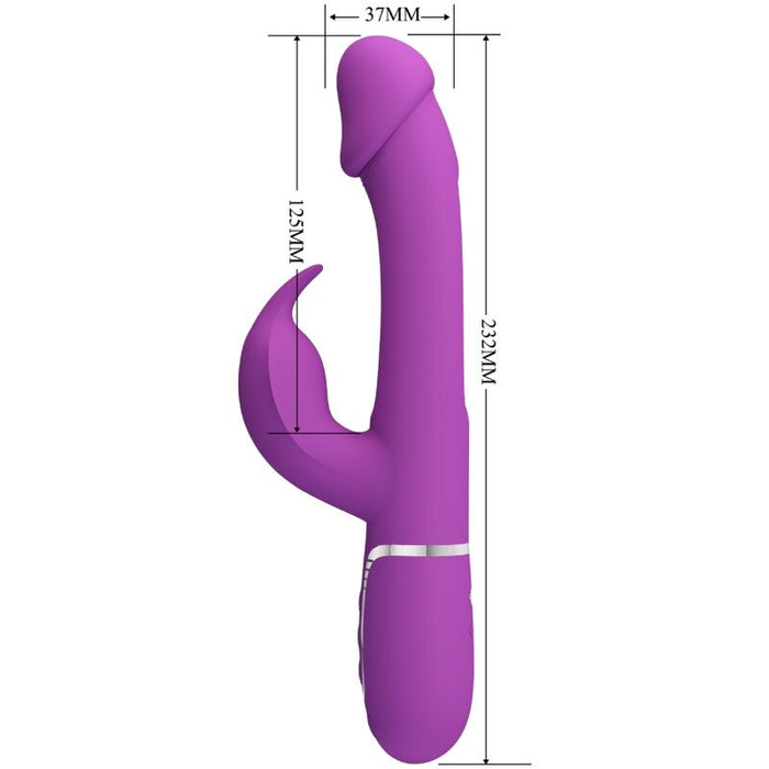 Pretty Love Kampas Vibrador Rabbit 23 Cm
