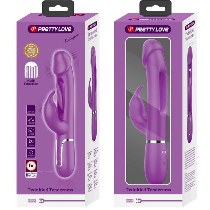 Pretty Love Kampas Vibrador Rabbit 23 Cm