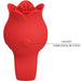 Pretty Love Jae Vibrador De Dedo Forma De Rosa 6 Cm