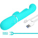 Pretty Love Shania Triple Vibrador Rabbit 22 Cm