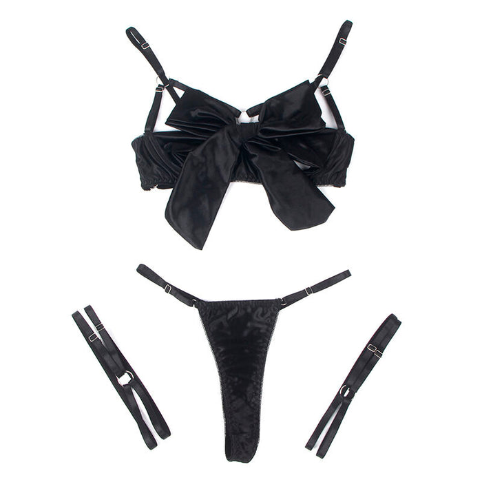 Subblime Set Sujetador Con Lazo Negro Ajustable