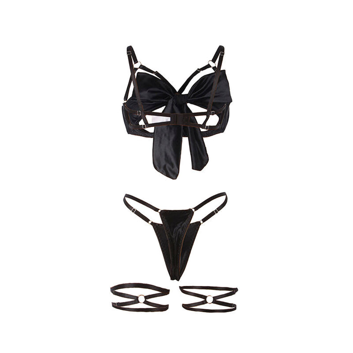 Subblime Set Sujetador Con Lazo Negro Ajustable