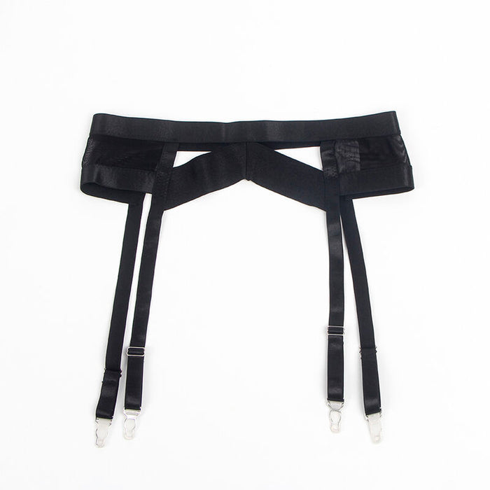 Subblime Set Sujetador Con Liguero Bondage Negro