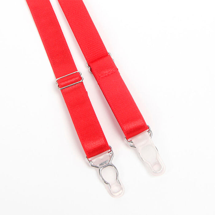 Subblime Set Sujetador Con Liguero Bondage Rojo