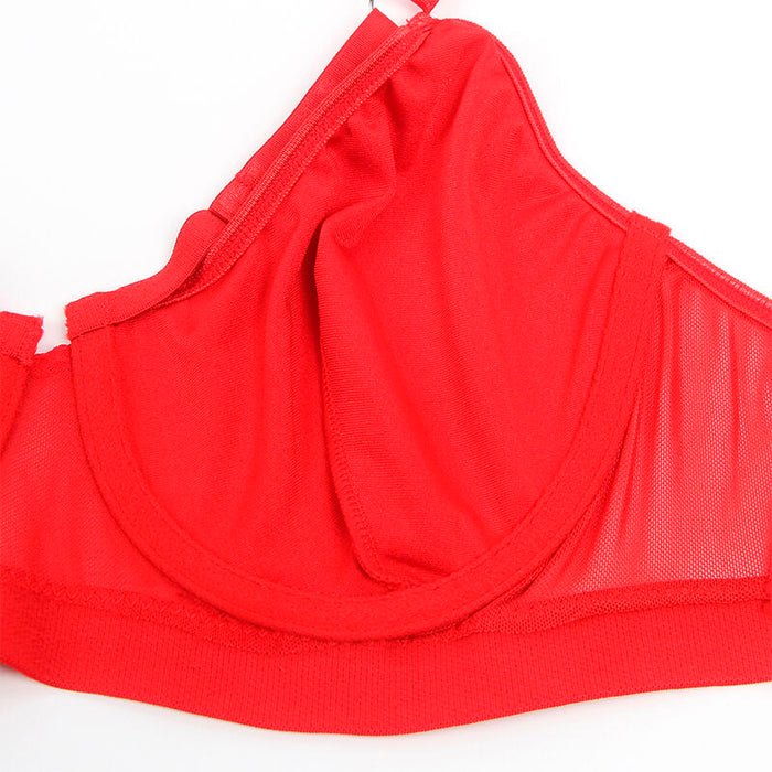 Subblime Set Sujetador Con Liguero Bondage Rojo