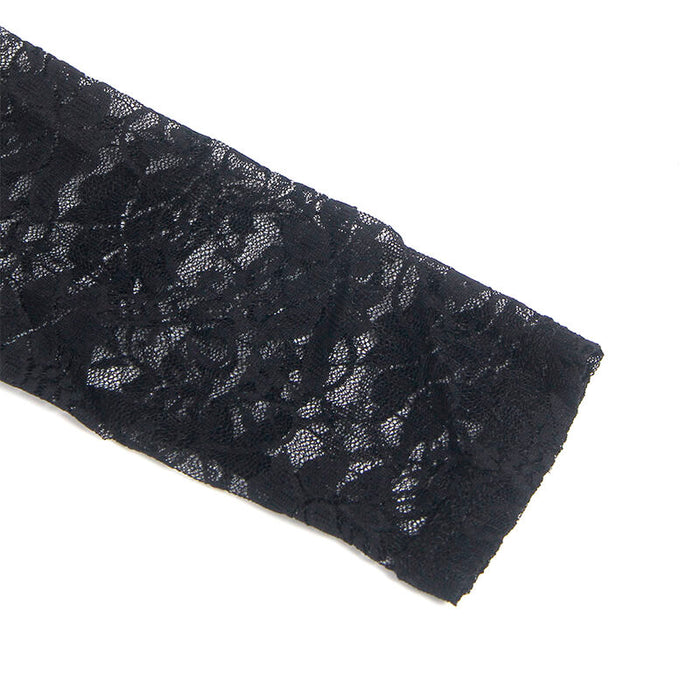 Subblime Vestido De Manga Larga Con Encaje Negro