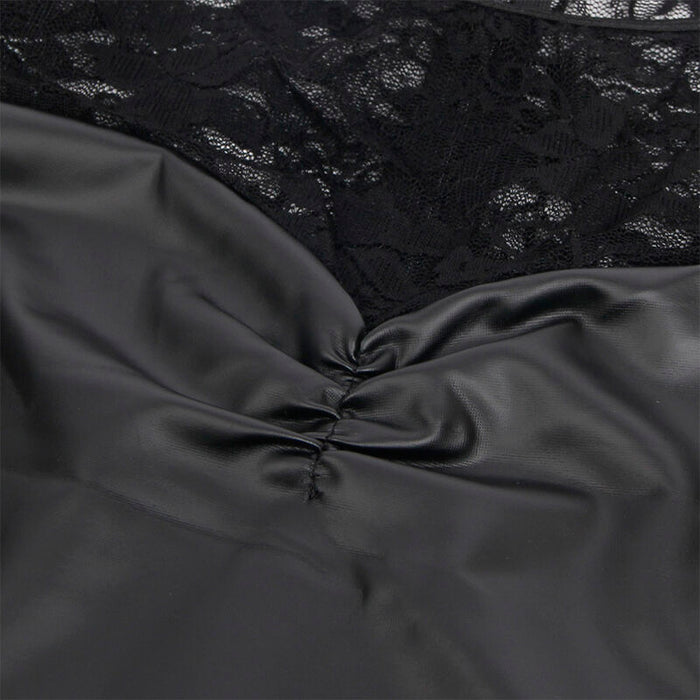 Subblime Vestido De Manga Larga Con Encaje Negro