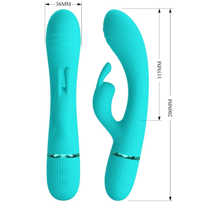 Pretty Love Scocco Vibrador Rabbit 20 Cm