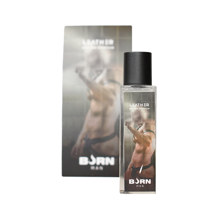 Burn Man Leather Perfume Con Feromonas 20 Ml