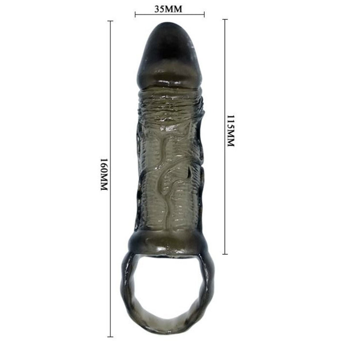 Baile Funda Extensora Pene Con Strap Para Testiculos 11.5 Cm